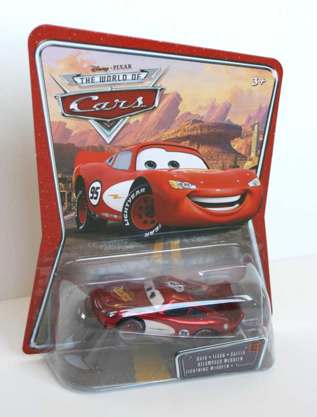 Packaging Mattel : The World of Car N°02 - Flash McQueen (2008)