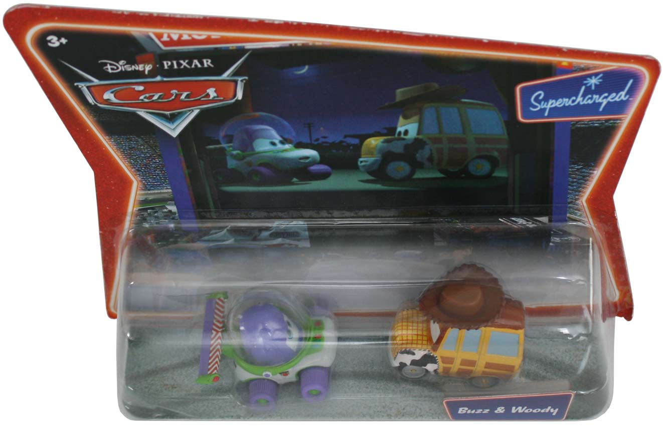 Mattel : Cars Supercharged - Buzz & Woody (2007) Packaging