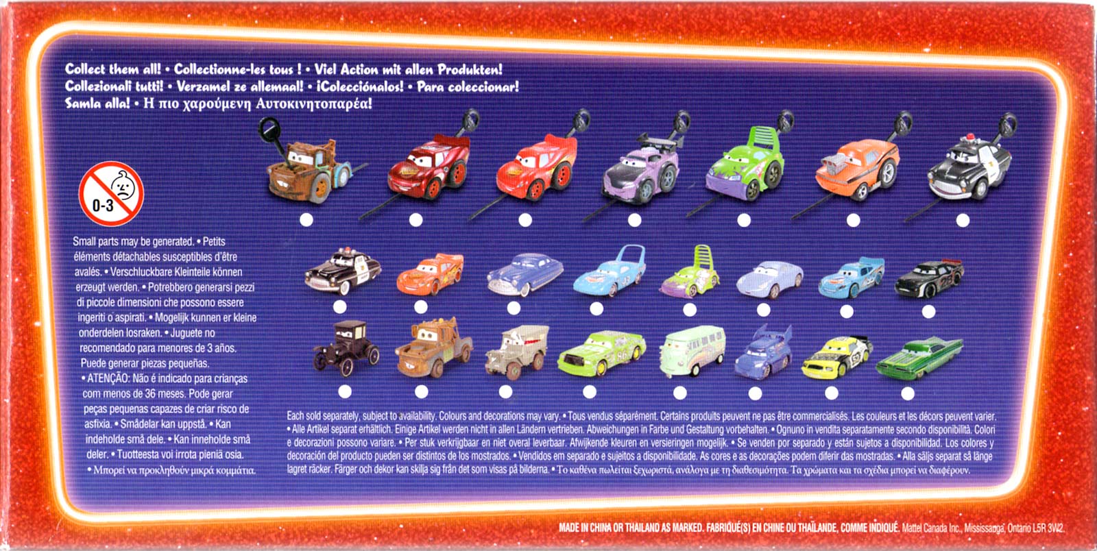 Mattel : Cars Supercharged – Pack Action Tracteur : Flash, Martin, Tracteur