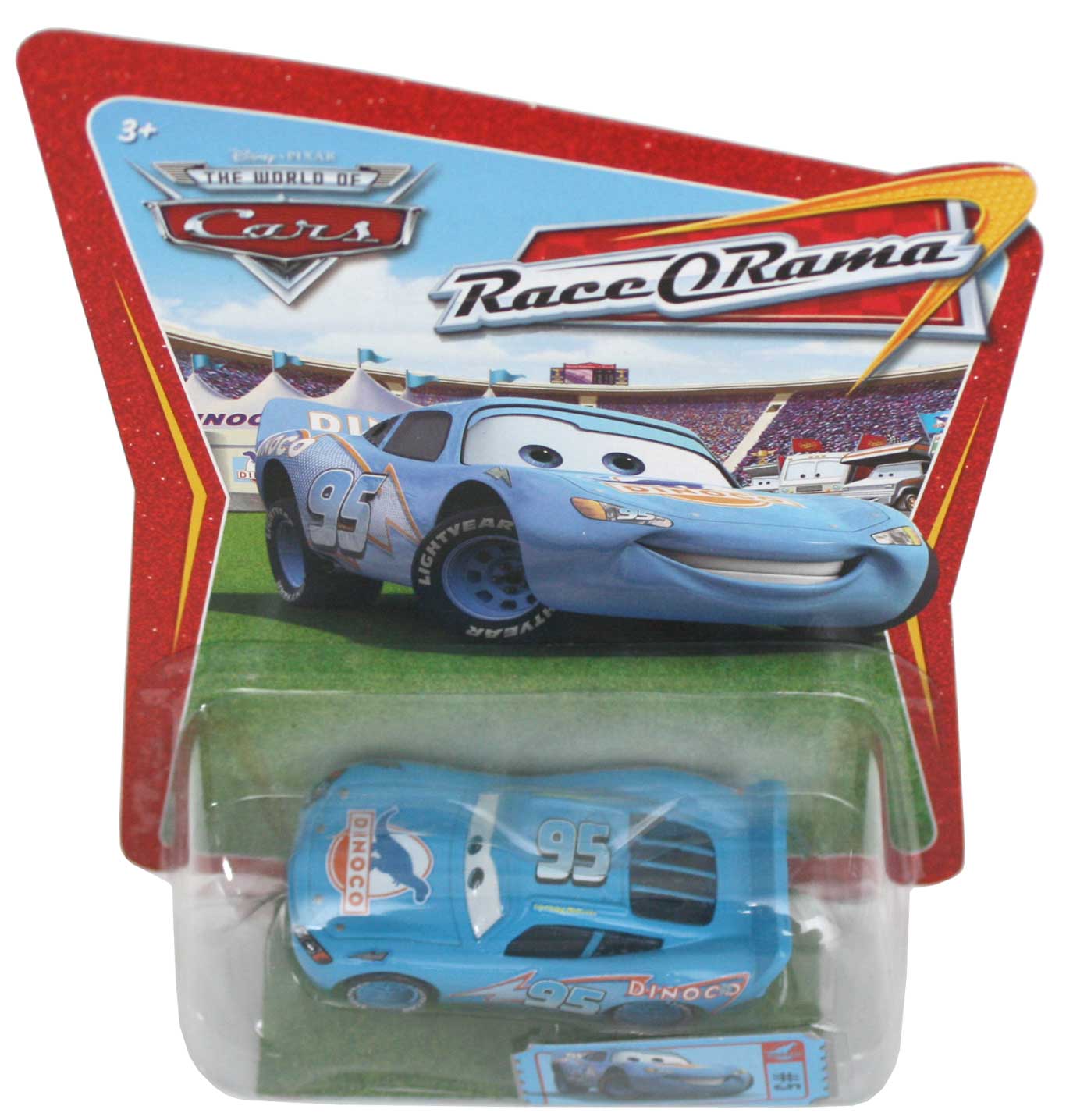 Mattel : Race O Rama - Flash McQueen Dinoco (2009)