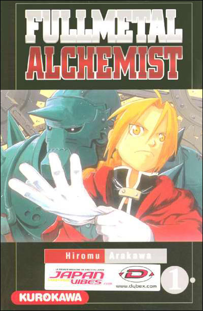 Couverture du tome 1 de Fullmetal Alchemist