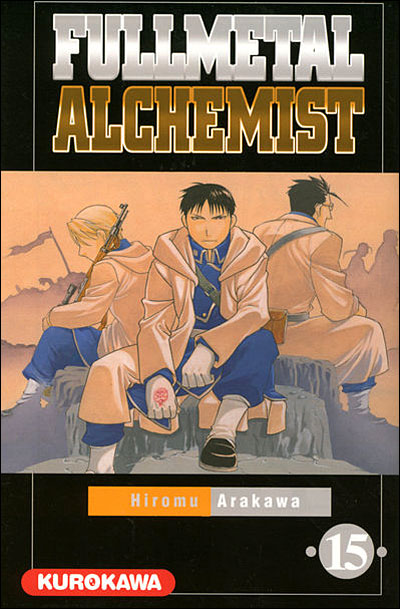 Couverture du tome 15 de Fullmetal Alchemist