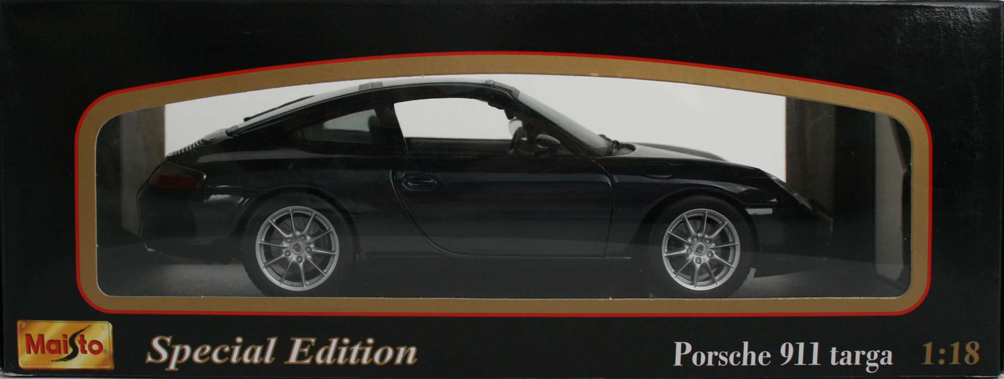 Packaging Maisto : Porsche 911 Targa (type 996) - ech 1/18 (2002)
