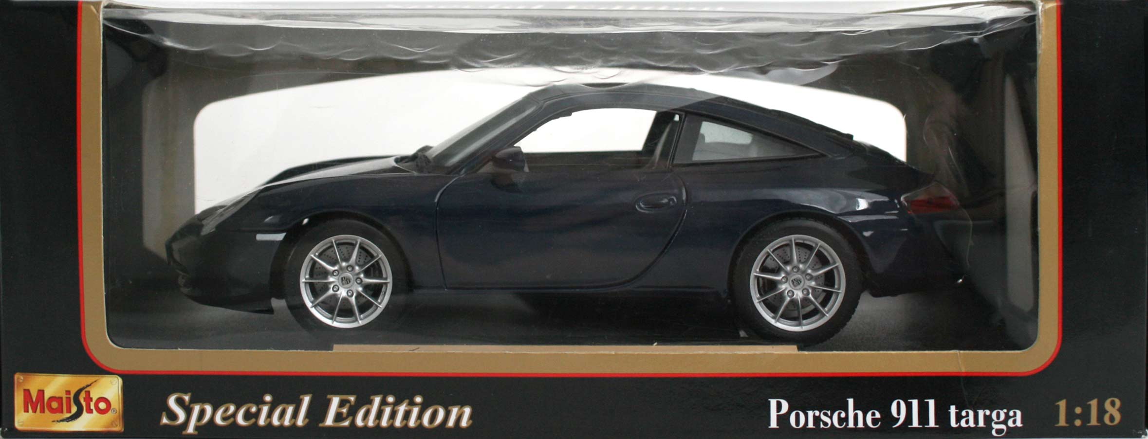 Packaging Maisto : Porsche 911 Targa (type 996) - ech 1/18 (2002)