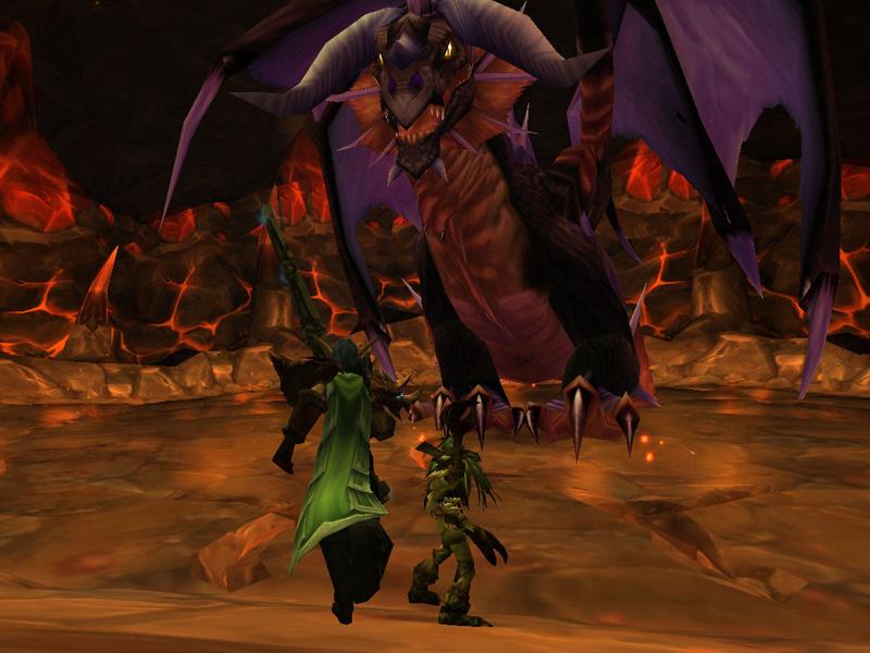 Capture d'Onyxia dans World of Warcraft