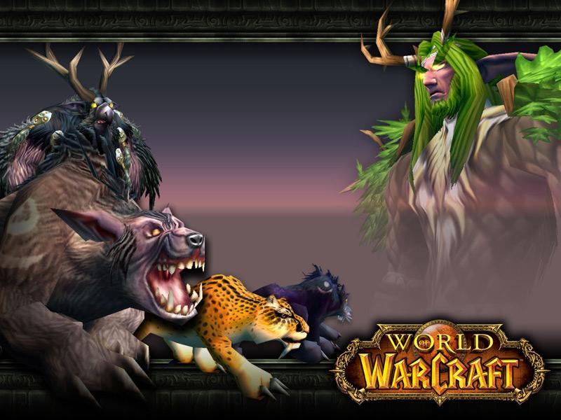 Fond d'écran druide (world of Warcraft)