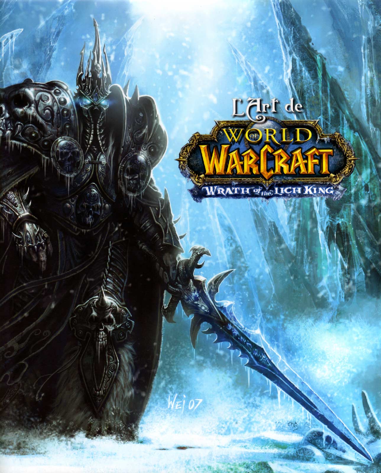 Couverture de l'art book The Art of Warth of the Lich King (World of Warcraft)