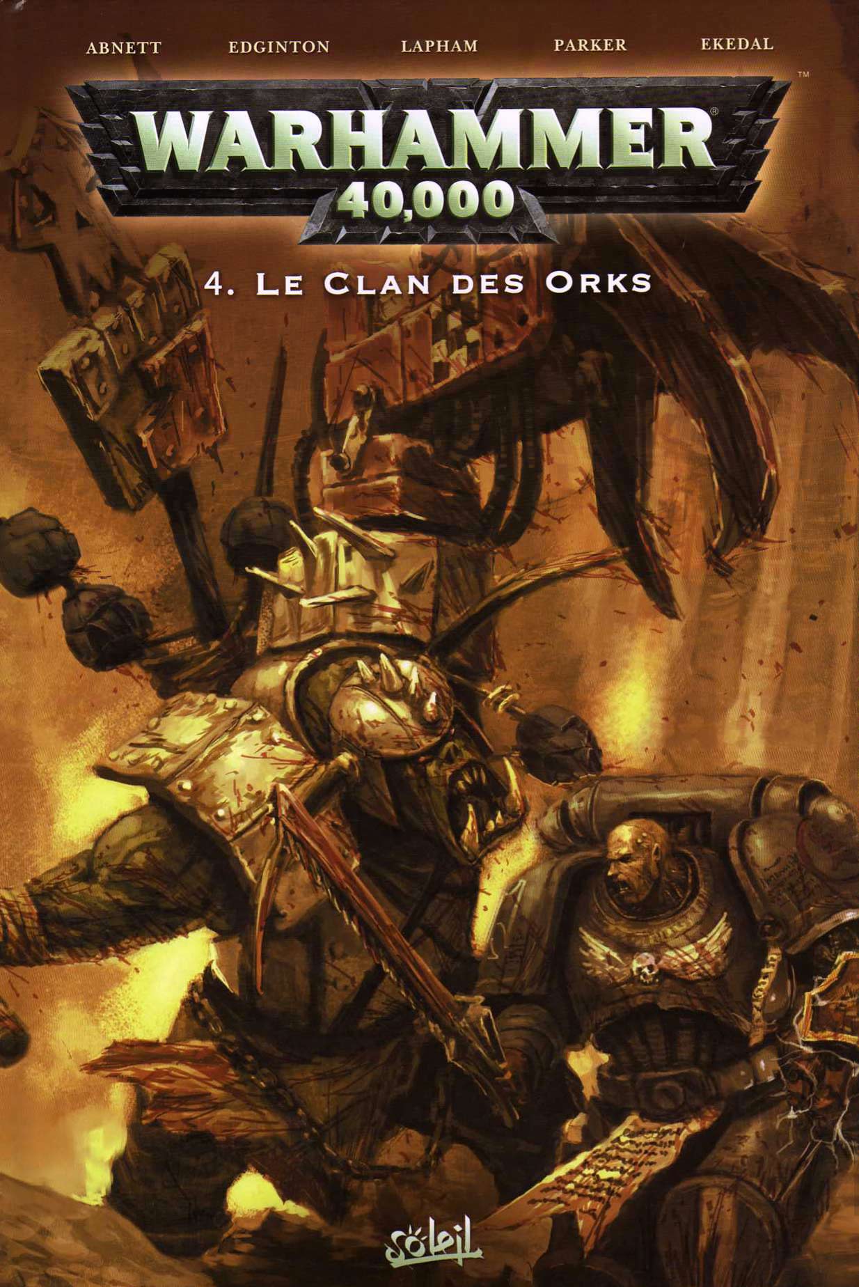 T4 : Le clan des Orks - Warhammer 40.000 (couverture)