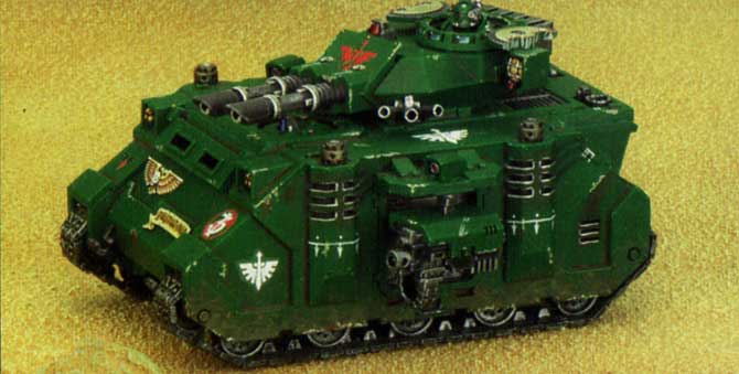 Tank Predator Anihilator (Space Marine - Warhammer 40.000)