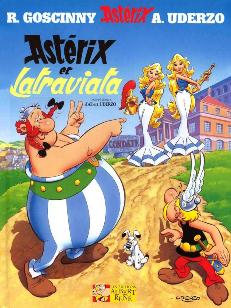 T31 : Astérix et Latraviata (couverture)