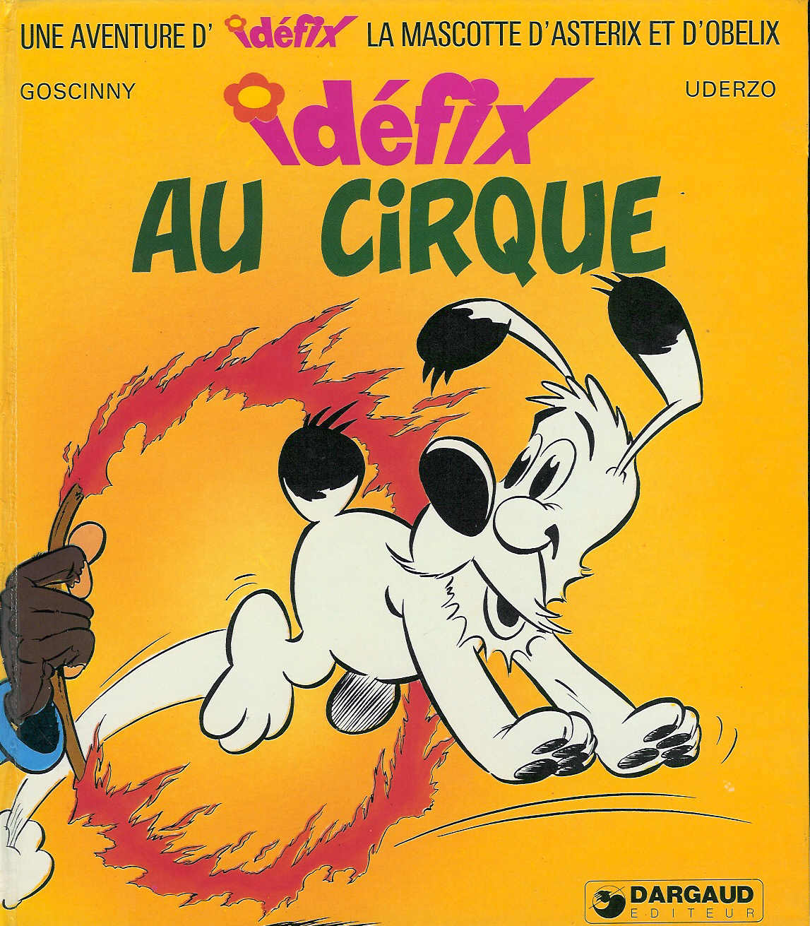 T03 : Idéfix au cirque (couverture face)