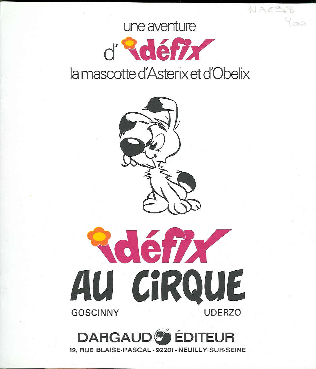 T03 : Idéfix au cirque (page 1)