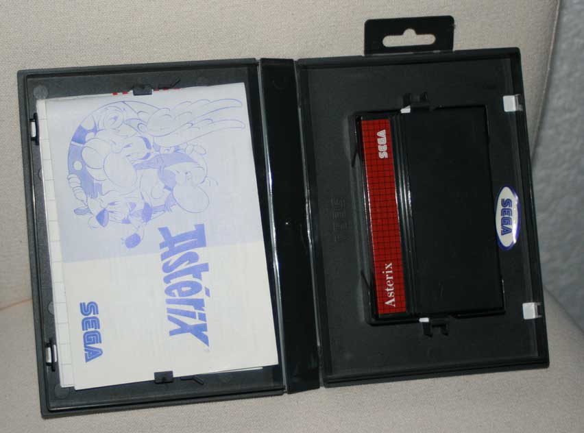 Boite Astérix Jeux Master System