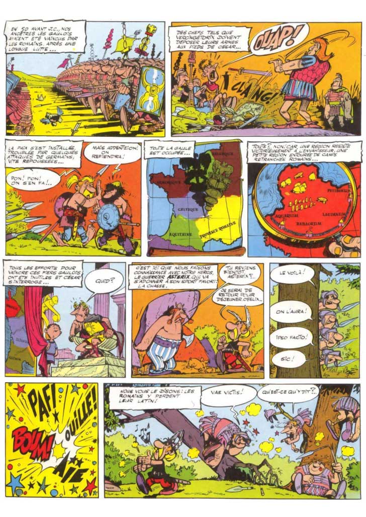 T1 : Astérix le Gaulois page 1