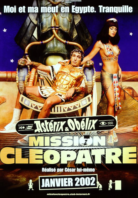 Un teaser du film Asterix et Obelix : mission Cléopatre