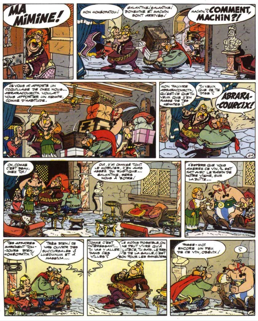 T18 : Les Lauriers de César (Astérix) page 4
