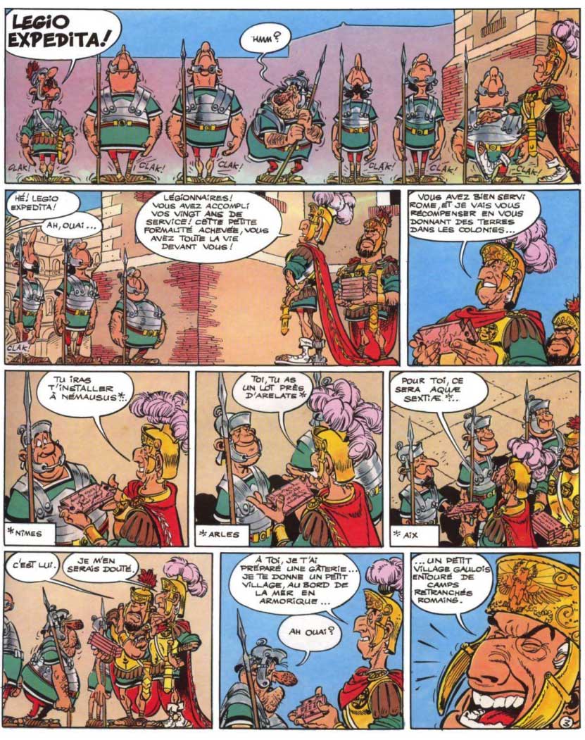 T21 : Le Cadeau de César (Astérix) page 3