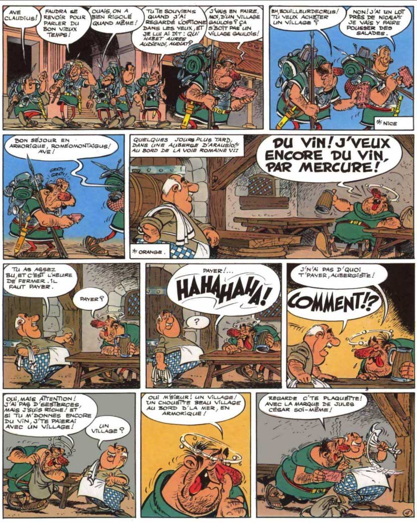 T21 : Le Cadeau de César (Astérix) page 4