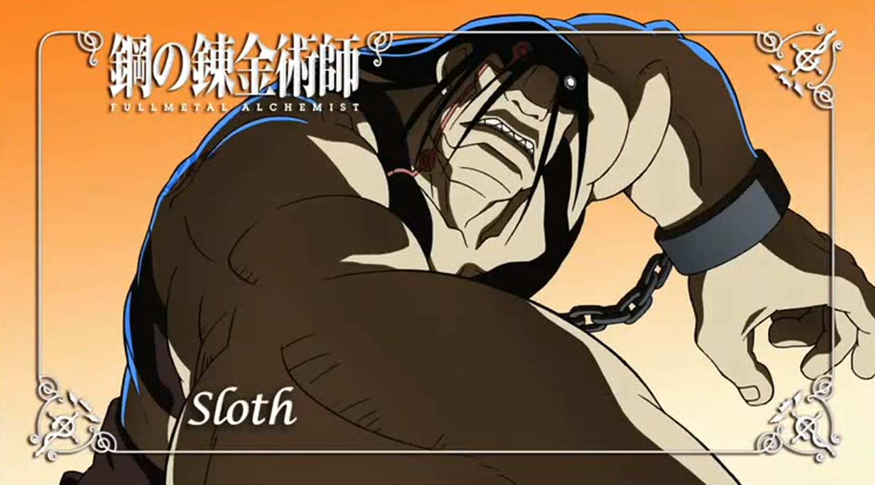 Sloth (homonculus) - Fullmetal Alchemist Brotherhood