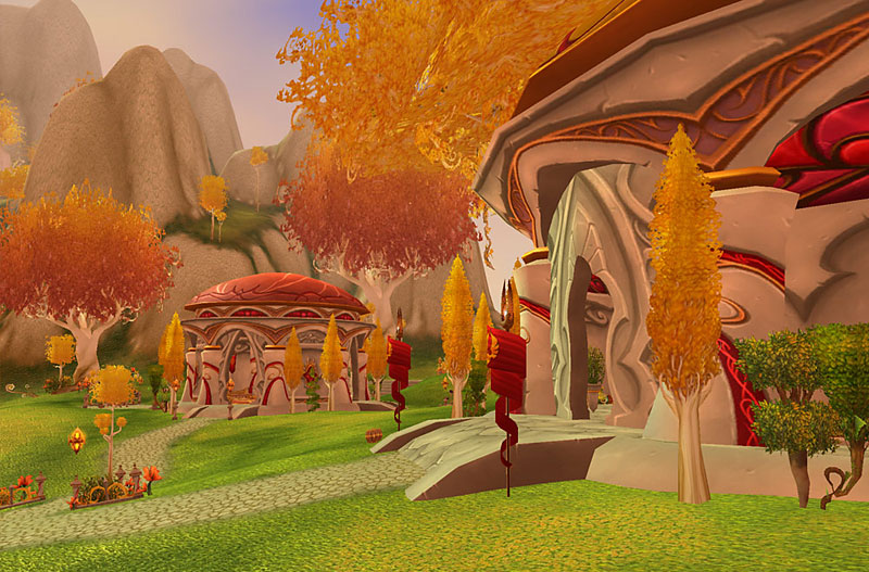 Capture d'écran officiel des elfes de sang