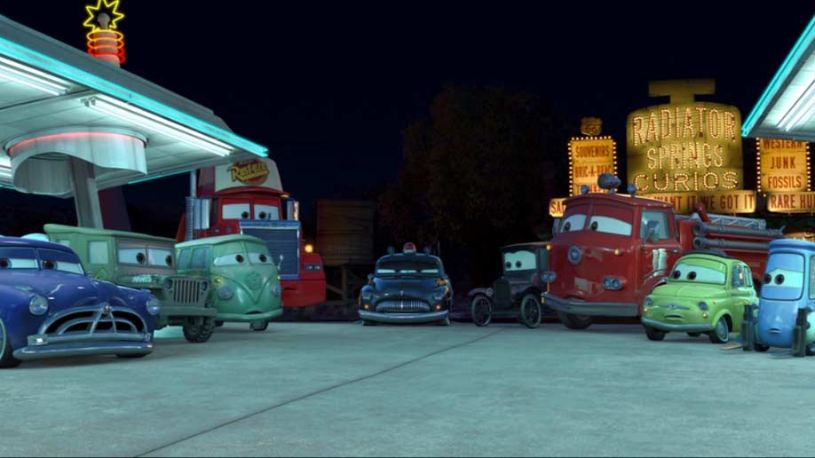 Shérif (Cars - Pixar) Sheriff dans le court métrage Martin et la lumière fantôme