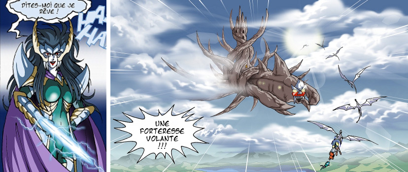 Ténébris est le capitaine de l’Hydarkos, une étrange forteresse volante.