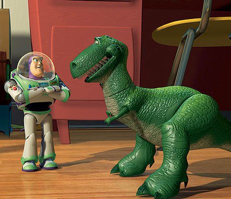 dinosaure de toy story