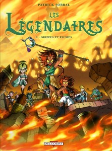 Les Légendaires Tome 8 : Griffes et plumes (Couverture)