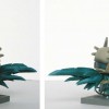 Wakfu Heroes 1 - figurine SD du Corbeau Noir (trois quart)