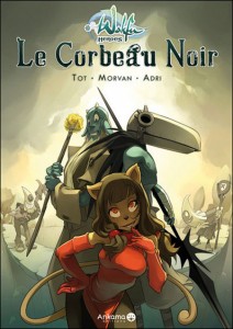 Wakfu Heroes Tome 1 - Le Corbeau Noir (couverture)