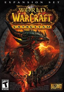 Boite de Cataclysm, la troisième extension de World of Warcraft
