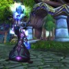 Image d'un mage elfe de la nuit dans World of Warcraft