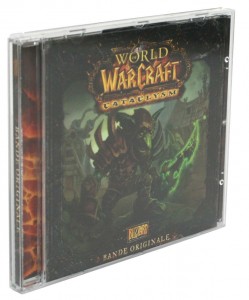 CD de l'OST du jeu Cataclysm (World of Warcraft)