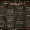 Page 2 et 3 du livret du DVD du making of du jeu Cataclysm (World of Warcraft)