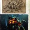 Page 115 de l'Art book Cataclysm (World of Warcraft)