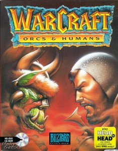 Boite du jeu Warcraft 1 : Orc vs Humain