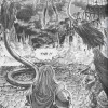 Tyri attaquée par un monstre dans le manga Warcraft le Puits solaire, tome 3 : les terres fantômes
