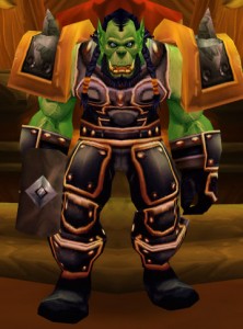 Thrall, chef de la Horde, dans world of warcraft