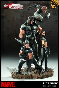 Diorama X Force image générale sans Wolfbane