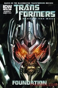 Couverture du comics Transformers