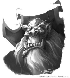Gul'dan (Warcraft) dessiné par Samwise