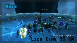 Warcraft : First Kill d'Arthas 25 HM par Millenium