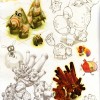 Page 58 de l'Art book de Dofus 2.0