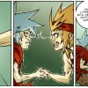 Silas dit au revoir à Musafa (Wakfu - les larmes de sang tome 2)