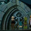 Kamasu-tar conduit le groupe à l'entrée du Donjon du Dragon Cochon (Wakfu ep 32)