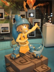 Yugo à l'espace Wakfu du salon Ankama Convention #6