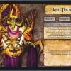 Jeu de plateau World of Warcraft : Fiche boss 4 joueurs de Kel'Thuzad
