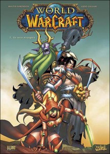 Couverture du tome 1 de la bande-dessinees World of Warcraft : en terre etrangère