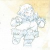 Poses clé d'une animation du trailer de Frigost (Dofus)