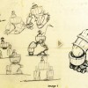 Croquis de recherches de Nicolas Coppin (Dofus)